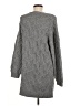 Just Fab Gray Pullover Sweater Size M - photo 2