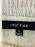 Love Tree Ivory Turtleneck Sweater Size L - photo 7