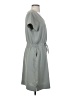 32 Degrees 100% Polyester Solid Green Gray Casual Dress Size S - photo 4