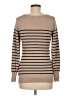 Lety & Me Stripes Tan Pullover Sweater Size M - photo 2