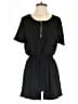 Unbranded Solid Black Romper Size S - photo 1