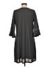 Loveappella Chevron-herringbone Gray Casual Dress Size M - photo 2