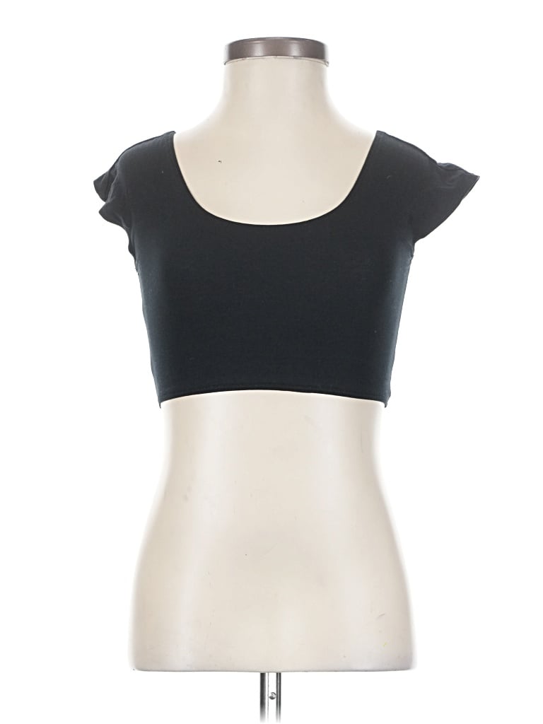 Pre-owned Downeast Tube Top Black Sweetheart Neckline Tops