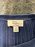 Kim Rogers 100% Cotton Solid Blue Pullover Sweater Size S - photo 7