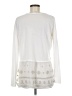 Cloud Chaser Ivory Long Sleeve Top Size M - photo 2