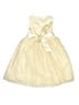 Nannette 100% Polyester Gold Dress Size 6X - photo 2