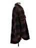 Zara Plaid Burgundy Coat Size XS - Sm - photo 4