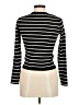 Sinsay Stripes Black Turtleneck Sweater Size M - photo 2