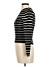 Sinsay Stripes Black Turtleneck Sweater Size M - photo 5