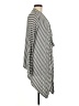 BCBGMAXAZRIA Stripes Gray Cardigan Size M - photo 4
