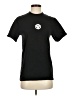 Assorted Brands Solid Black Short Sleeve T-Shirt Size S - photo 1