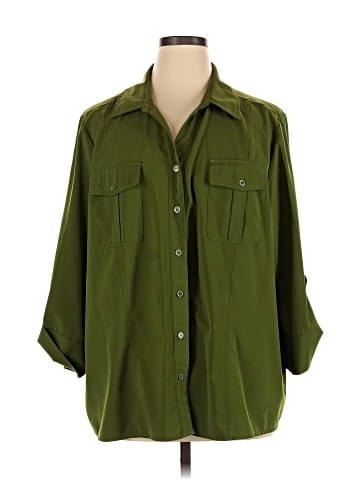 Maggie Barnes 3/4 Sleeve Blouse (view 1)