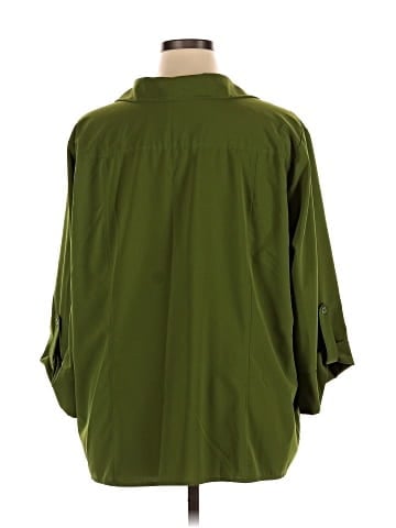 Maggie Barnes 3/4 Sleeve Blouse (view 2)