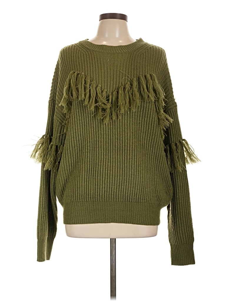Pre-owned Flying Tomato Pullover Sweater In Green