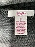 Candie's Chevron-herringbone Gray Poncho Size S - photo 7