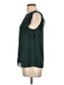 H&M 100% Polyester Green Short Sleeve Blouse Size 10 - photo 5