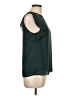 H&M 100% Polyester Green Short Sleeve Blouse Size 10 - photo 4