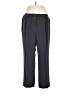 Jones New York 100% Silk Solid Gray Silk Pants Size 16wp - photo 1