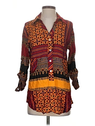 Plenty By Tracy Reese Long Sleeve Button-Down Shirt (view 1)