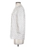 The Limited Polka Dots Ivory 3/4 Sleeve Button-Down Shirt Size XS - photo 5