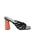 Sol Sana Color Block Gray Black Sandals Size EU 38 - photo 1