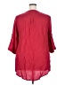 Torrid Red 3/4 Sleeve Blouse Size 2X Plus (2) - photo 2