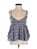 Millau 100% Rayon Blue Sleeveless Blouse Size XS - photo 1