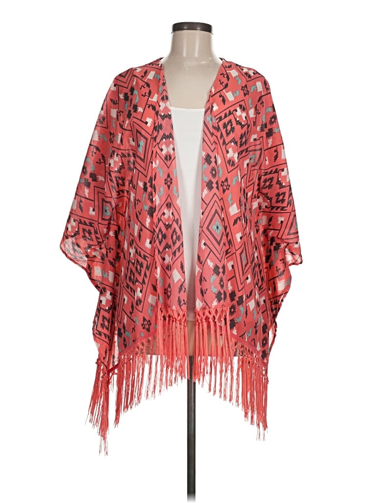 Rewind Kimono In Red