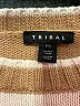 Tribal Stars Silver Pullover Sweater Size S - photo 7
