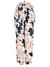 J.Crew 100% Cotton Floral Pink Casual Pants Size 2 - photo 2
