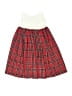 Laura Ashley Plaid Red Dress Size 6 - photo 1