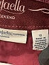 Rafaella Burgundy Jeans Size 12 - photo 7