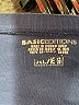Basic Editions 100% Cotton Blue Short Sleeve Henley Size XL - photo 4