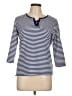L.L.Bean Blue 3/4 Sleeve Top Size L - photo 1