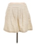 Halogen Stripes Ivory Casual Skirt Size 8 - photo 1