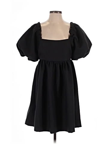 Line & Dot Casual Dress (view 1)