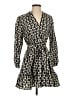 Zara Print Black Casual Dress Size XS - photo 1