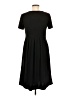 Unbranded Solid Black Casual Dress Size M - photo 2