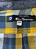 Ben Sherman Plaid Yellow Long Sleeve Button-Down Shirt 9-12 MO / 12 MO - photo 3