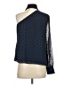 1.State 100% Polyester Blue Long Sleeve Blouse Size S - photo 2