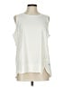 T by Talbots Ivory Sleeveless Top Size L - photo 1