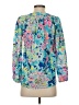 Lilly Pulitzer 100% Silk Blue Blouse Size XXS - photo 2