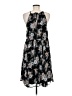 Torrid 100% Polyester Floral Black Casual Dress Size Med Plus (00) - photo 2