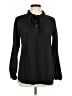 Lyssé Black Long Sleeve Blouse Size M - photo 1