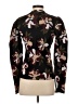Flying Tomato Floral Brown Turtleneck Sweater Size S - photo 2
