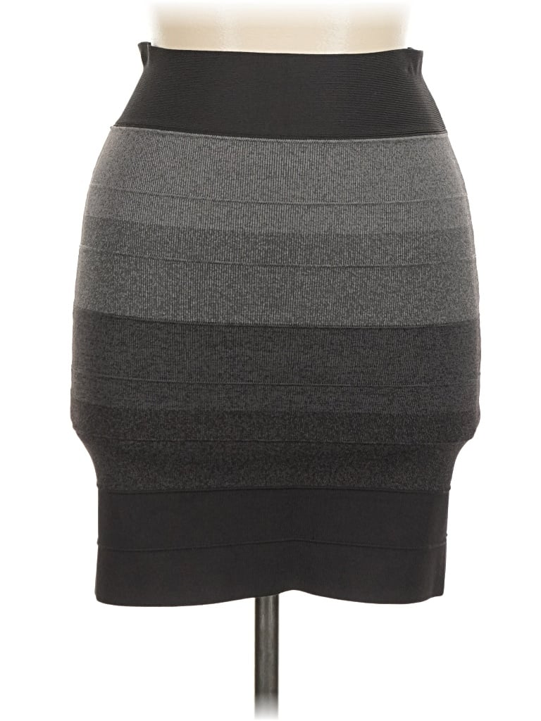 Pre-owned Bcbgmaxazria Casual Skirt In Gray