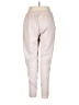 Adidas 100% Polyester Solid Pink Tan Casual Pants Size XL - photo 2