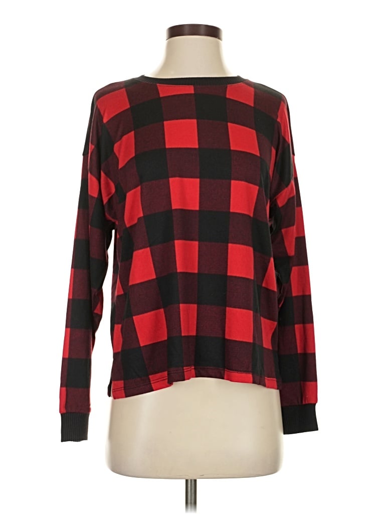 Pre-owned Joyspun Pullover Sweater In Red