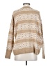 CeCe Print Tan Pullover Sweater Size S - photo 2