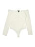 Express Ivory Bodysuit Size S - photo 1
